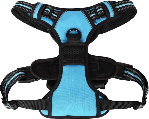 Show full view: EliteField Padded Reflective No Pull Dog Harness, Blue, X-Large: 24 to 43-in chest slide 6 of 7