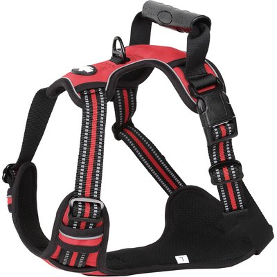 EliteField EliteField Padded Reflective No Pull Dog Harness, Red, Small: 15 to 28-in chest
