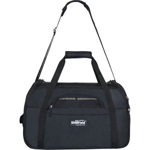 EliteField Soft-Sided Airline-Approved Dog & Cat Carrier Bag, Black, 17-in