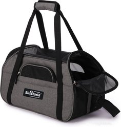 EliteField Soft-Sided Airline-Approved Dog & Cat Carrier Bag, Charcoal Gray, 17-in slide 2 of 9