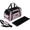 Show in main carousel: EliteField Soft-Sided Airline-Approved Dog & Cat Carrier Bag, Pink, 17-in slide 5 of 10