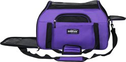 EliteField Soft-Sided Airline-Approved Dog & Cat Carrier Bag, Purple, 17-in slide 2 of 8