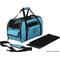Show in main carousel: EliteField Soft-Sided Airline-Approved Dog & Cat Carrier Bag, Sky Blue, 17-in slide 4 of 9
