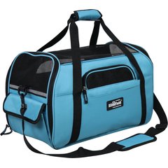 EliteField Soft-Sided Airline-Approved Dog & Cat Carrier Bag, Sky Blue, 19-in