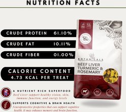 Elixir Kitchens Pure Preserved Botanicals Freeze-Dried Beef Liver Dog Treats, 3.0-oz bag slide 2 of 5