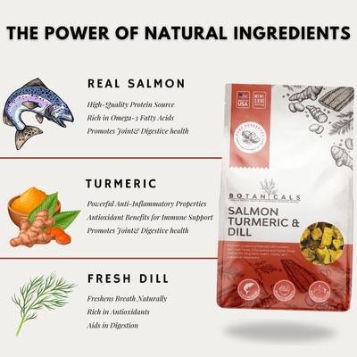 Show full view: Elixir Kitchens Pure Preserved Botanicals Freeze-Dried Salmon Dog Treats, 3.0-oz bag slide 5 of 6