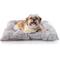 Show in main carousel: Elle Printed Microsuede Plush Bottom Dog Tufted Mat, Gray, Large slide 1 of 9