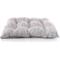 Show in main carousel: Elle Printed Microsuede Plush Bottom Dog Tufted Mat, Gray, Small slide 7 of 8