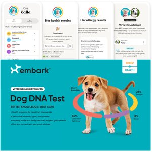 Embark Breed & Health Dog DNA Test Kit