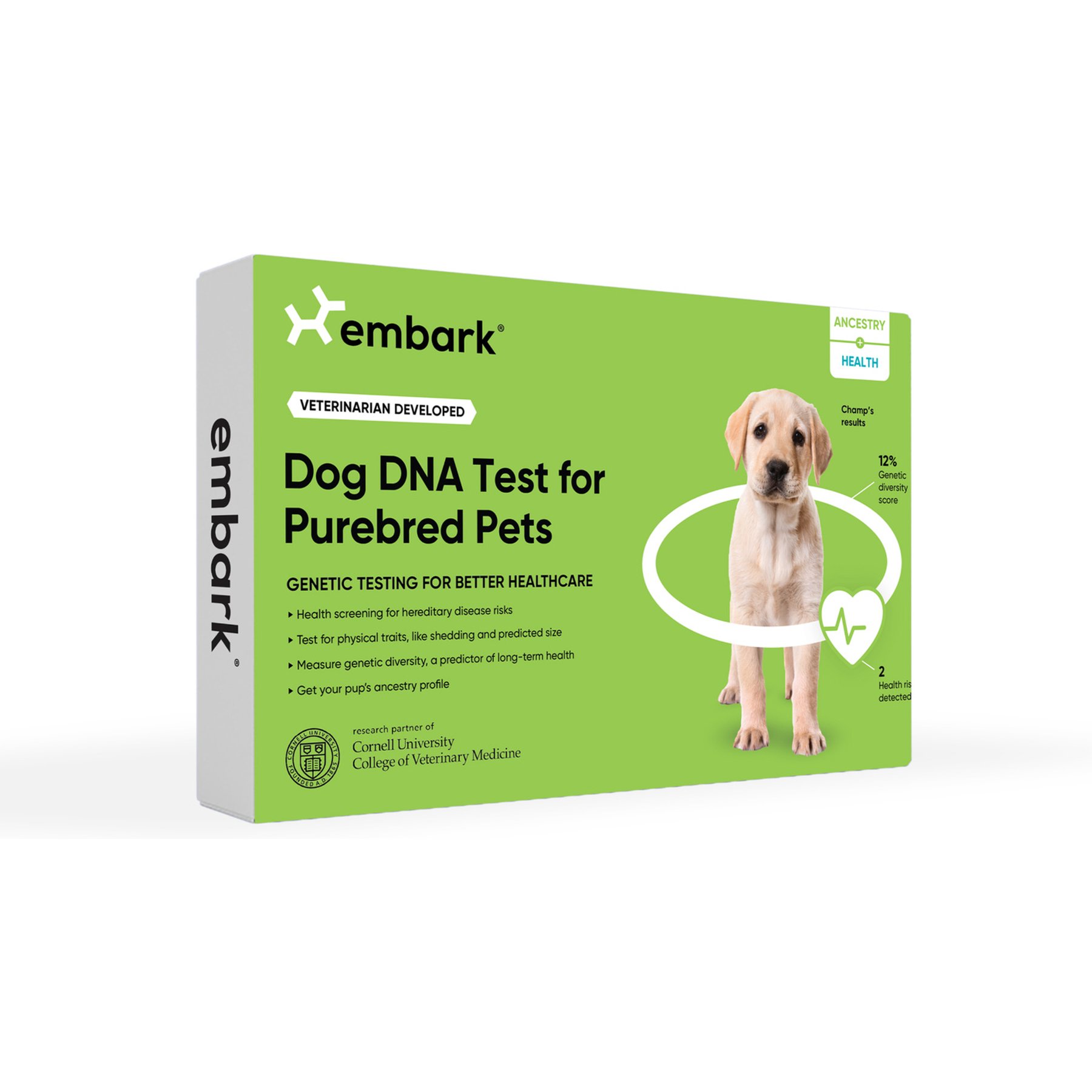 Embark Purebred Breed ID & Health Dog DNA Test Kit