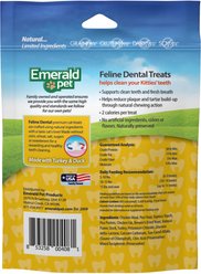 Emerald Pet Feline Dental Treats with Turducky Cat Treats, 3-oz bag slide 2 of 6