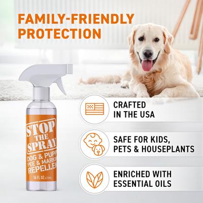 Show full view: Emmy's Best Pet Products Potty Training Anti Pee & Marking Dog Deterrent Spray, 16-fl oz bottle slide 5 of 9