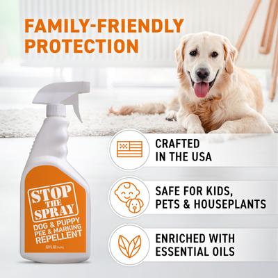 Show full view: Emmy's Best Pet Products Potty Training Anti Pee & Marking Dog Deterrent Spray, 32-fl oz bottle slide 4 of 8