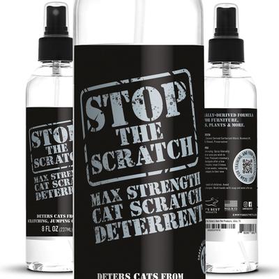 Show full view: Emmy's Best Pet Products Stop the Scratch Max Strength Cat Scratch Deterrent Spray, 8-fl oz bottle slide 6 of 9