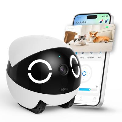 Show full view: ENABOT ROLA Mini Moveable Wi-Fi Pet Camera slide 1 of 10