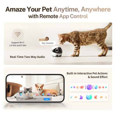 Show full view: ENABOT ROLA Mini Moveable Wi-Fi Pet Camera slide 9 of 10