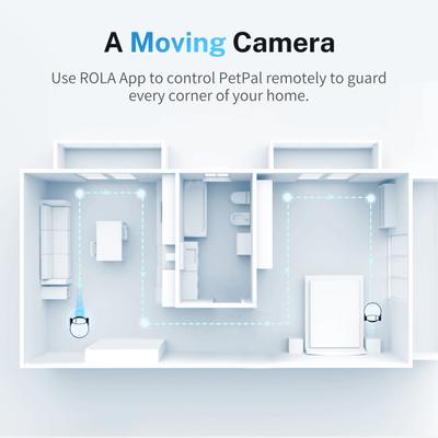 Show full view: ENABOT ROLA PetPal AI Robot Pet Companion, White slide 4 of 9