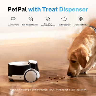 Show full view: ENABOT ROLA PetPal Dog & Cat Treat Dispenser slide 4 of 5