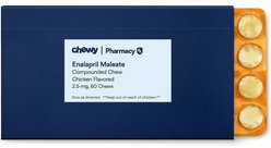 Enalapril Maleate Compounded Chicken Chew, 2.5 mg, 60 chews for Veterinary use slide 2 of 6