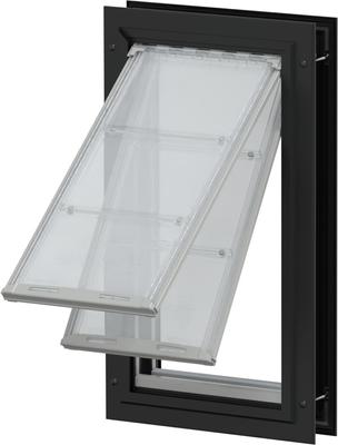 Show full view: Endura Flap Double Flap Door Mount Dog & Cat Door, X-Large, Black slide 1 of 3