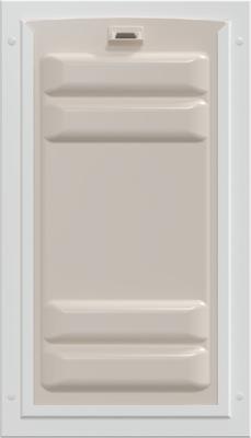 Show full view: Endura Flap Double Flap Door Mount Dog & Cat Door, X-Large, White slide 3 of 3