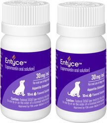 Entyce (capromorelin) Oral Solution for Dogs, 30-mg/mL, 10-mL, 2 Count