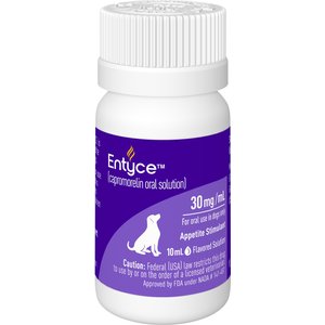 Entyce (capromorelin) Oral Solution for Dogs, 30-mg/mL, 10-mL