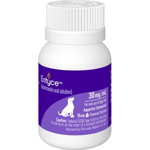Entyce (capromorelin) Oral Solution for Dogs, 30-mg/mL, 15-mL