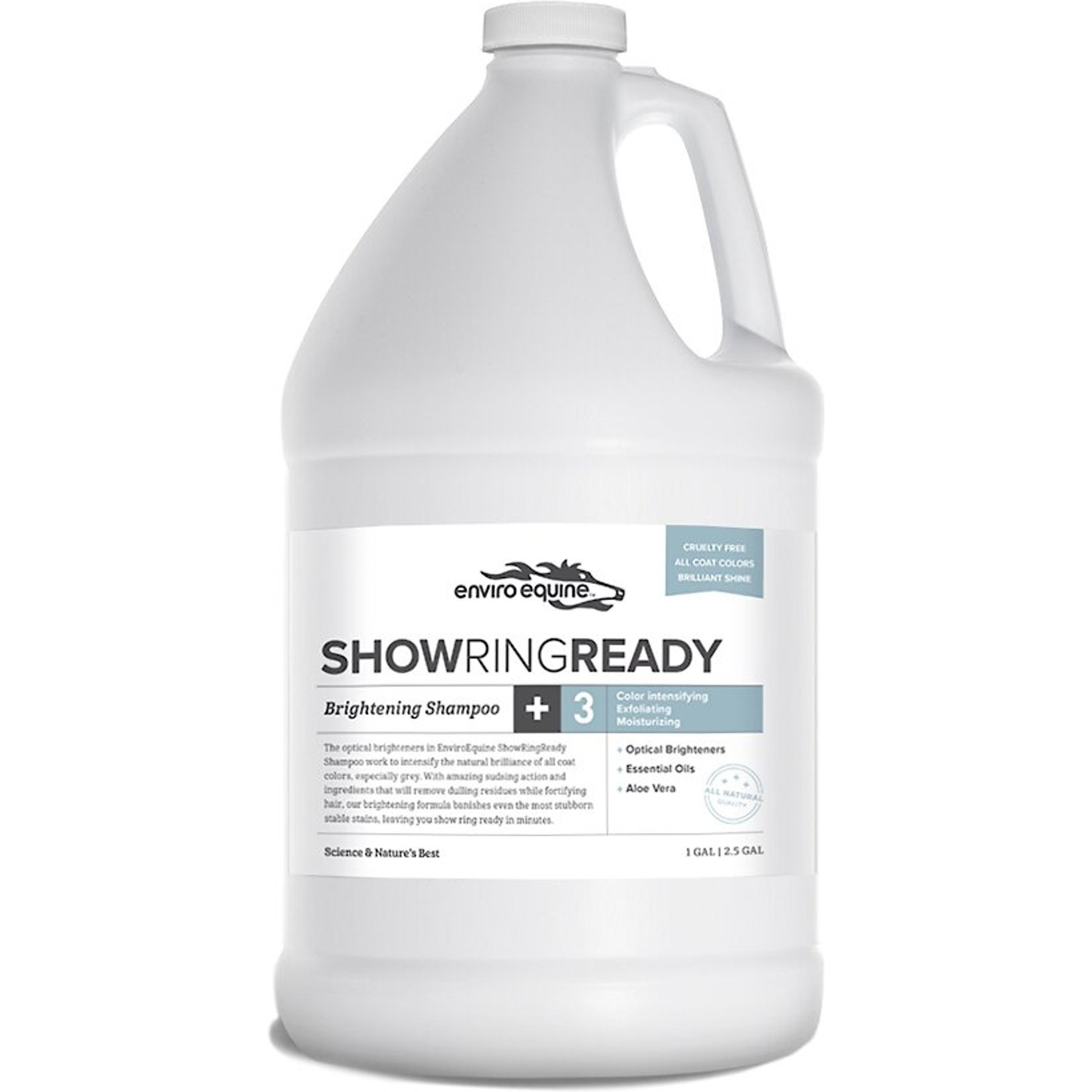 Enviro Equine ShowRingReady Brightening Horse Shampoo, 1-gal bottle