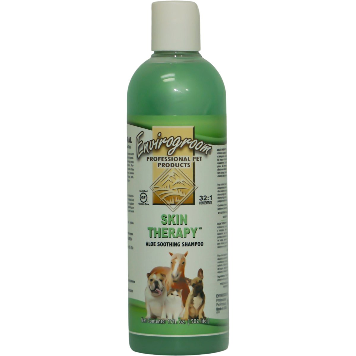 Envirogroom Skin Therapy 32:1 Dog & Cat Shampoo, 17-fl oz bottle