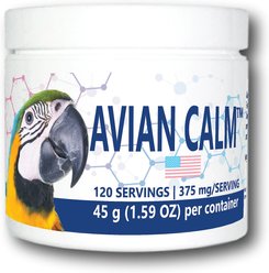 Equa Holistics Avian Calm Bird Supplement, 120 Scoop