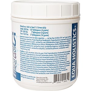 Equa Holistics HealthyGut Maintenance Probiotics Powder Horse Supplement, 25.5-oz tub
