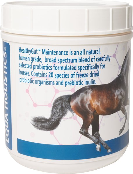 Show full view: Equa Holistics HealthyGut Maintenance Probiotics Powder Horse Supplement, 25.5-oz tub slide 3 of 4