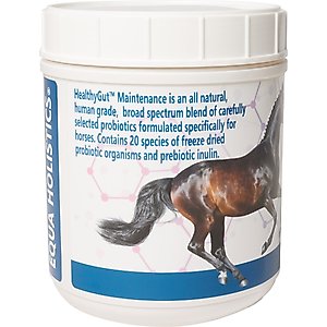 Equa Holistics HealthyGut Maintenance Probiotics Powder Horse Supplement, 25.5-oz tub