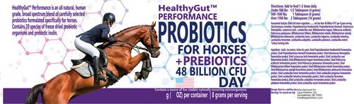 Show full view: Equa Holistics HealthyGut Performance Probiotics Powder Horse Supplement, 8.5-oz bottle slide 2 of 2