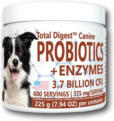 Show full view: Equa Holistics Total Digest Canine Probiotics & Enzymes Dog Supplement, 7.94-oz tub slide 1 of 4