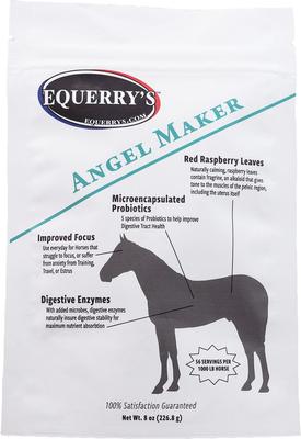 Show full view: Equerry's Angel Maker Calming Fruits & Berries Flavor Powder Horse Supplement, 8-oz bag slide 1 of 1