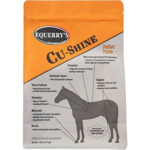 Equerry's Cu-Shine Pellet Horse Supplement, 5-lb bag