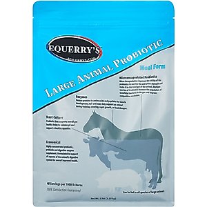 Equerry's Large Animal Probiotic Powder Farm Animal & Horse Supplement, 5-lb bag