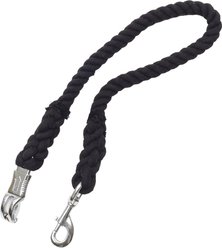 Equi-Essentials 3-Ply Cotton Trailer Horse Tie, Black, 2.5-ft