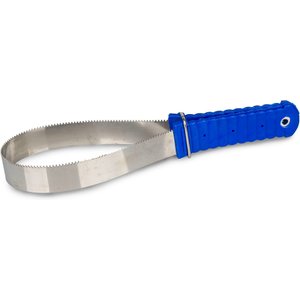 Equi-Essentials Comfort-Grip Horse Shedding Blade, Navy