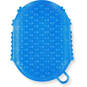 Equi-Essentials ECO Jelly Glitter Horse Scrubber, Blue