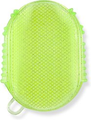 Equi-Essentials ECO Jelly Glitter Horse Scrubber, Lime slide 2 of 3