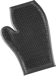 Equi-Essentials ECO Rubber Horse Grooming Mitt, Black