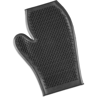 Equi-Essentials Equi-Essentials ECO Rubber Horse Grooming Mitt, Black