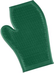 Equi-Essentials ECO Rubber Horse Grooming Mitt, Hunter Green