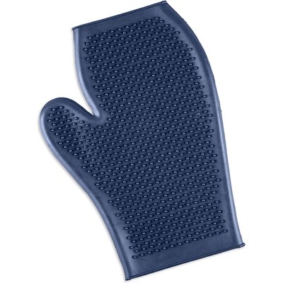 Equi-Essentials Equi-Essentials ECO Rubber Horse Grooming Mitt, Royal Blue