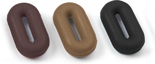 Show full view: Equi-Essentials ECO Rubber Martingale Horse Ring, Black slide 2 of 2