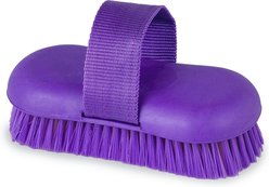Equi-Essentials Equi-Softgrip Sponge Horse Brush, Purple slide 1 of 2