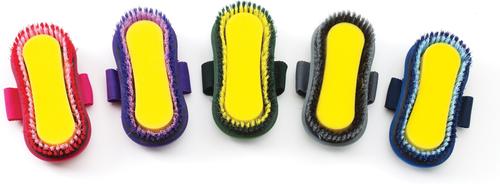 Show full view: Equi-Essentials Equi-Softgrip Sponge Horse Brush, Purple slide 2 of 2